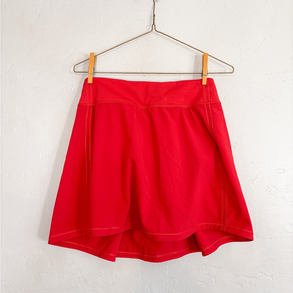 lululemon athletica Red Athletic Skirt